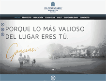Tablet Screenshot of elcampanario.com